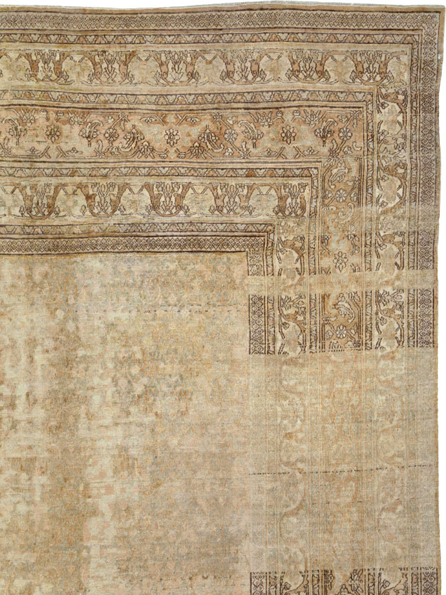 Antique Persian Khorossan Carpet, No.22778 - Staging