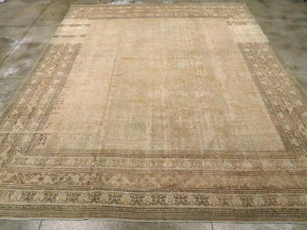 Antique Persian Khorossan Carpet, No.22778 - Staging