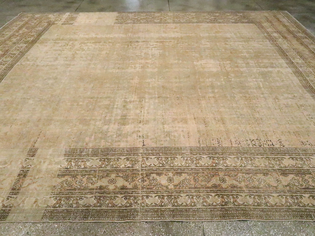Antique Persian Khorossan Carpet, No.22778 - Staging