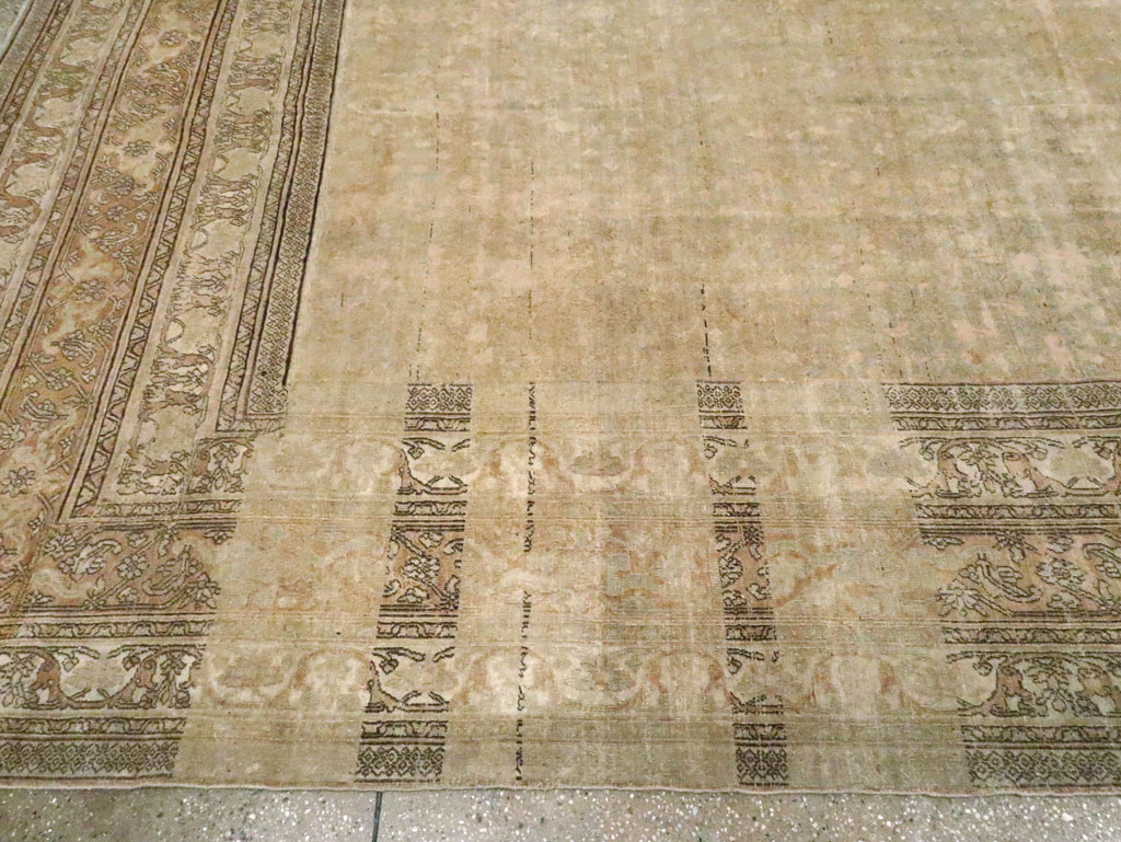 Antique Persian Khorossan Carpet, No.22778 - Staging