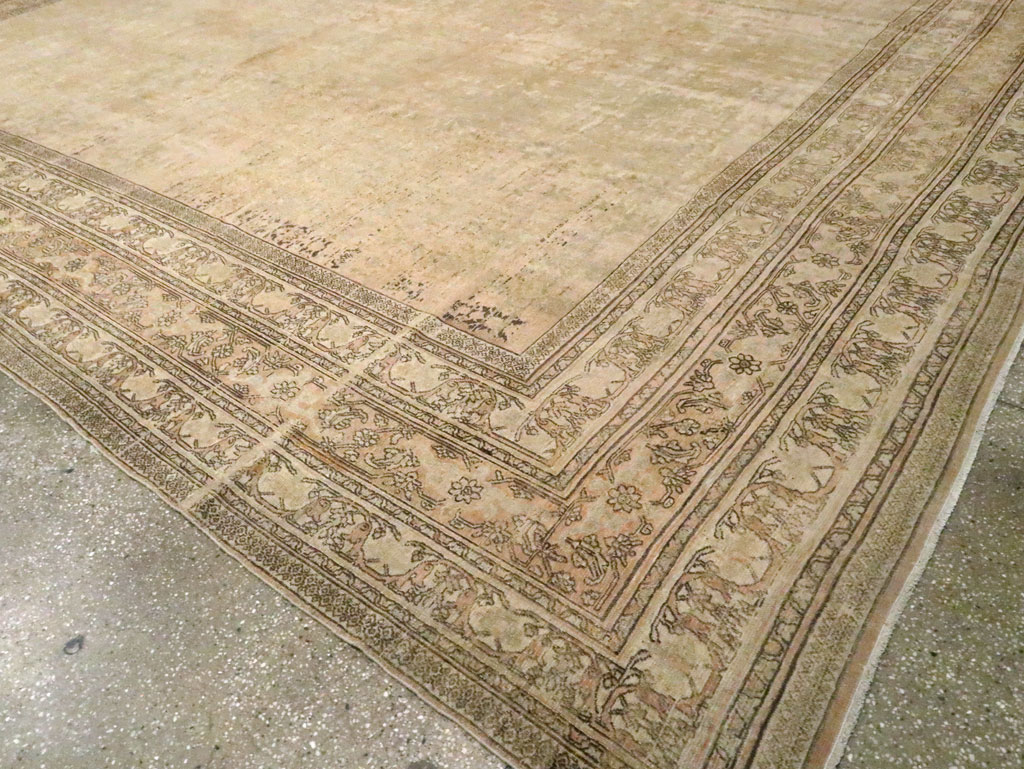 Antique Persian Khorossan Carpet, No.22778 - Staging
