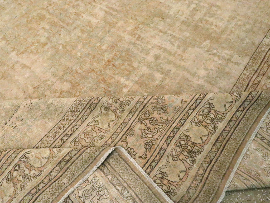 Antique Persian Khorossan Carpet, No.22778 - Staging