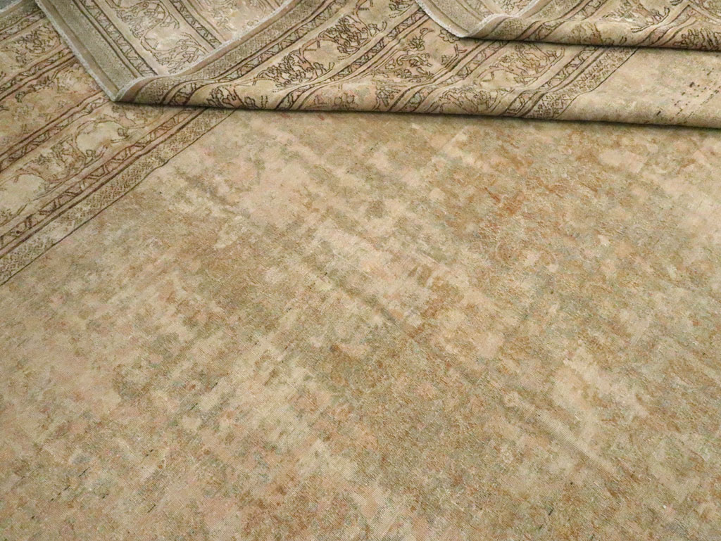 Antique Persian Khorossan Carpet, No.22778 - Staging