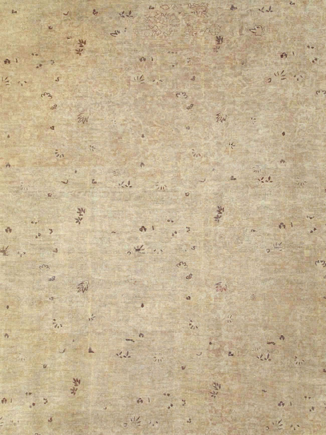 Antique Persian Lavar Kerman Carpet, No.22779 - Staging