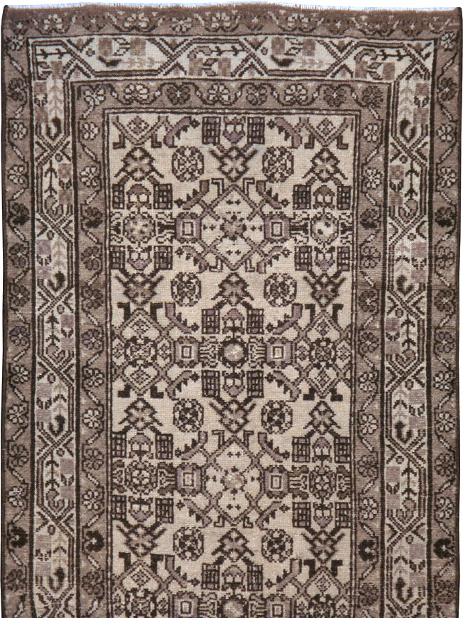 Vintage Persian Malayer Long Runner, No.22781 - Staging