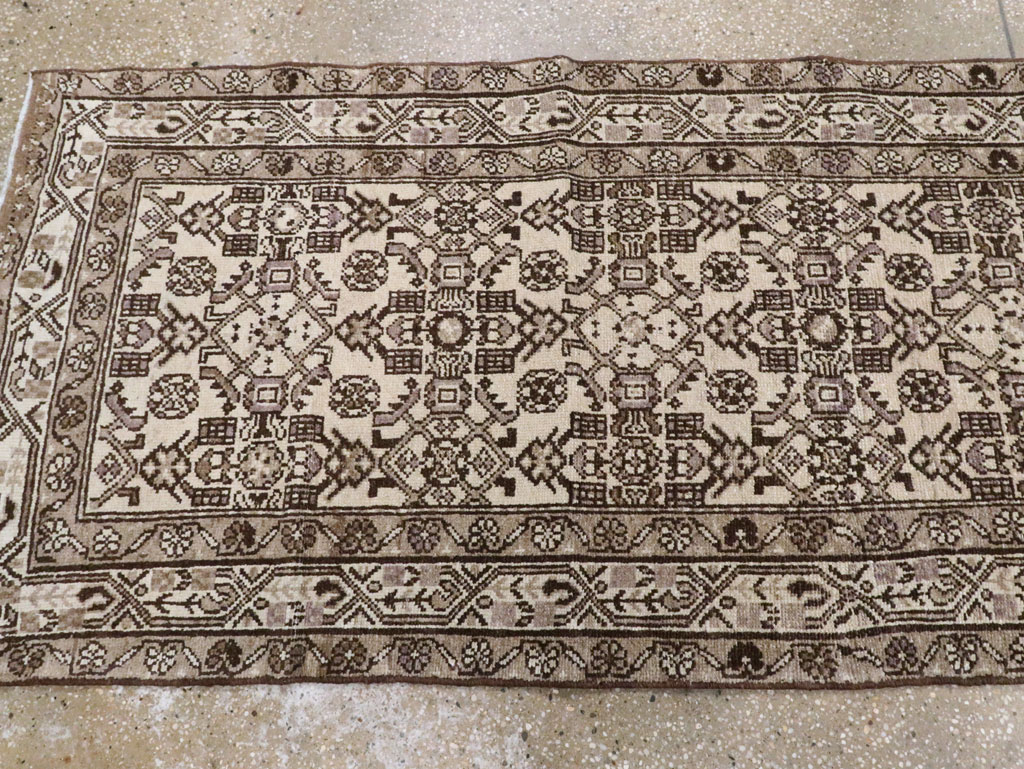 Vintage Persian Malayer Long Runner, No.22781 - Staging