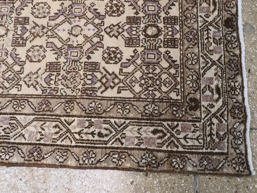 Vintage Persian Malayer Long Runner, No.22781 - Staging