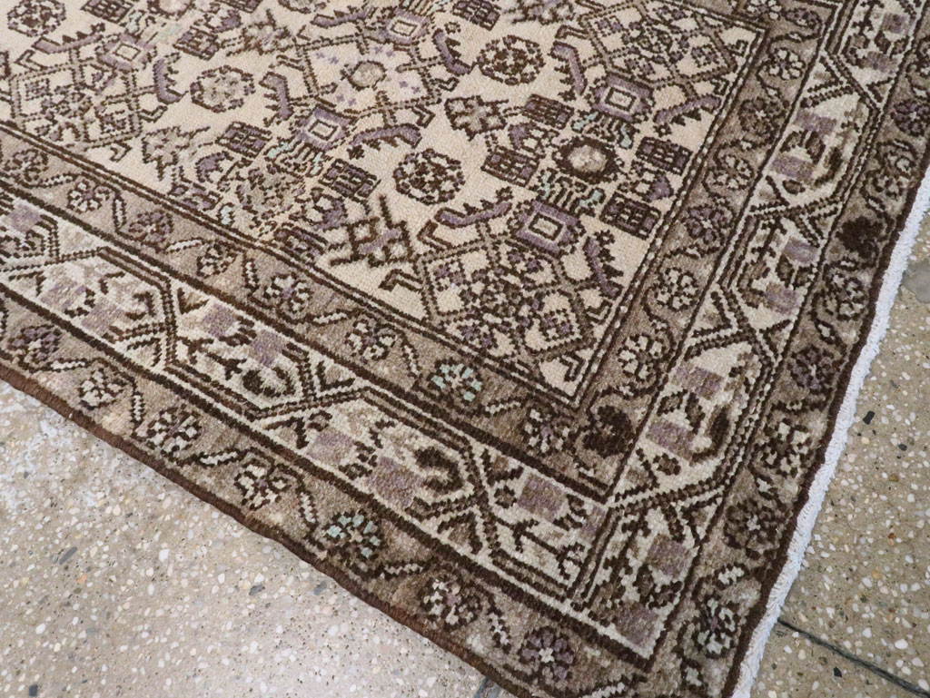 Vintage Persian Malayer Long Runner, No.22781 - Staging