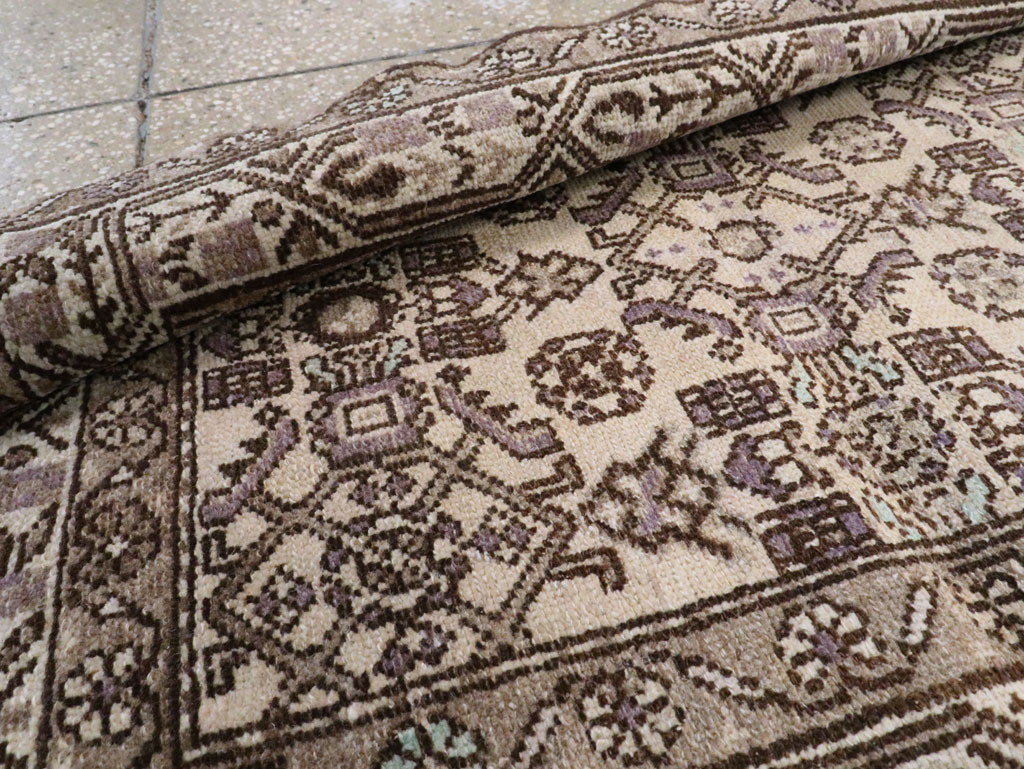 Vintage Persian Malayer Long Runner, No.22781 - Staging