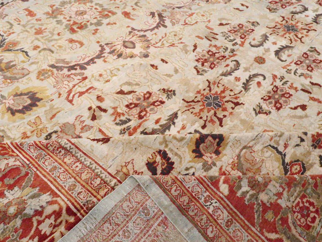 Antique Persian Sulatanbad Carpet, No.22784 - Staging