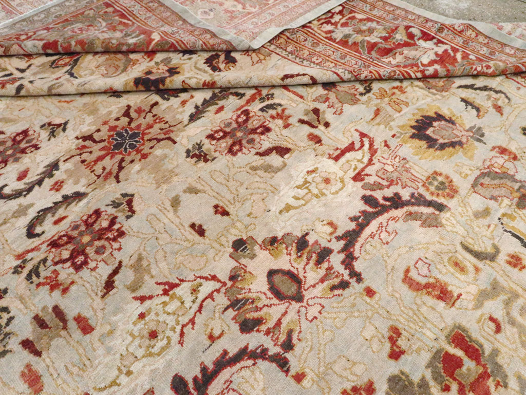 Antique Persian Sulatanbad Carpet, No.22784 - Staging