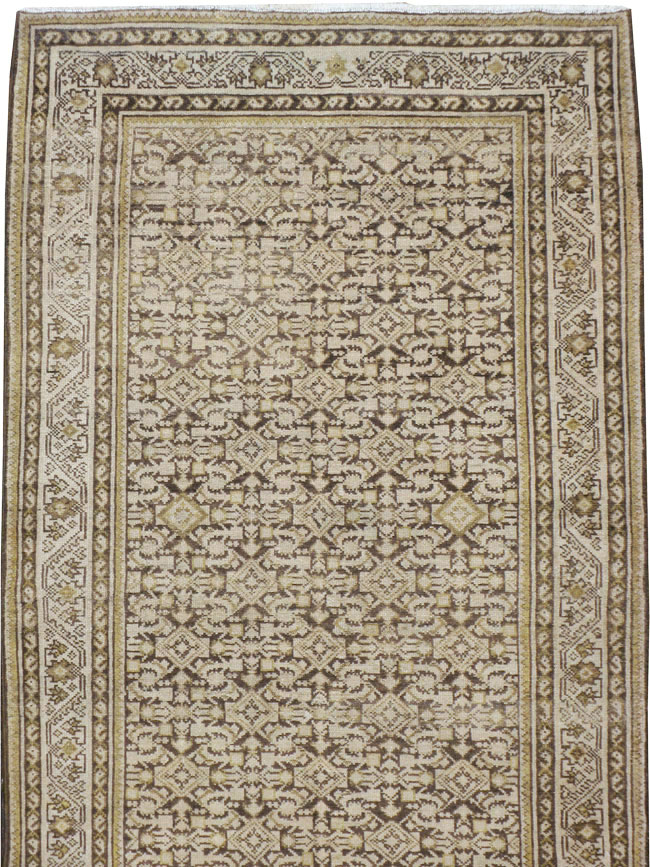 Vintage Persian Malayer Runner, No.22789 - Staging