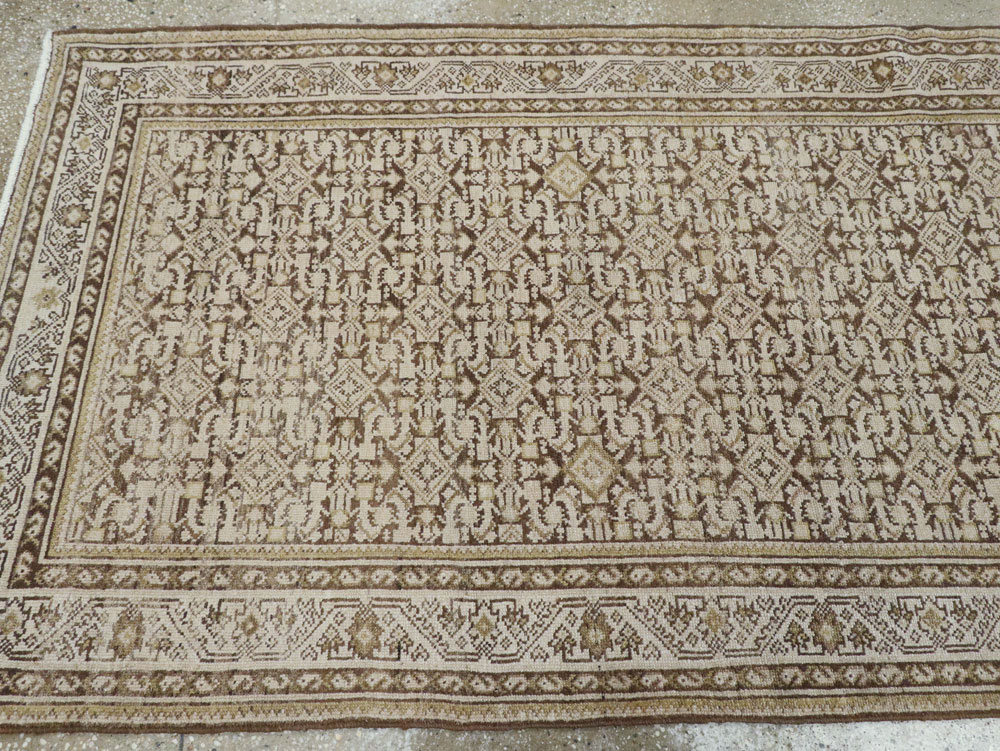 Vintage Persian Malayer Runner, No.22789 - Staging