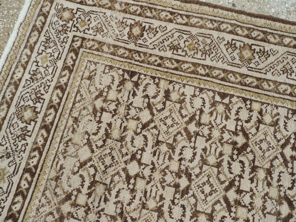 Vintage Persian Malayer Runner, No.22789 - Staging