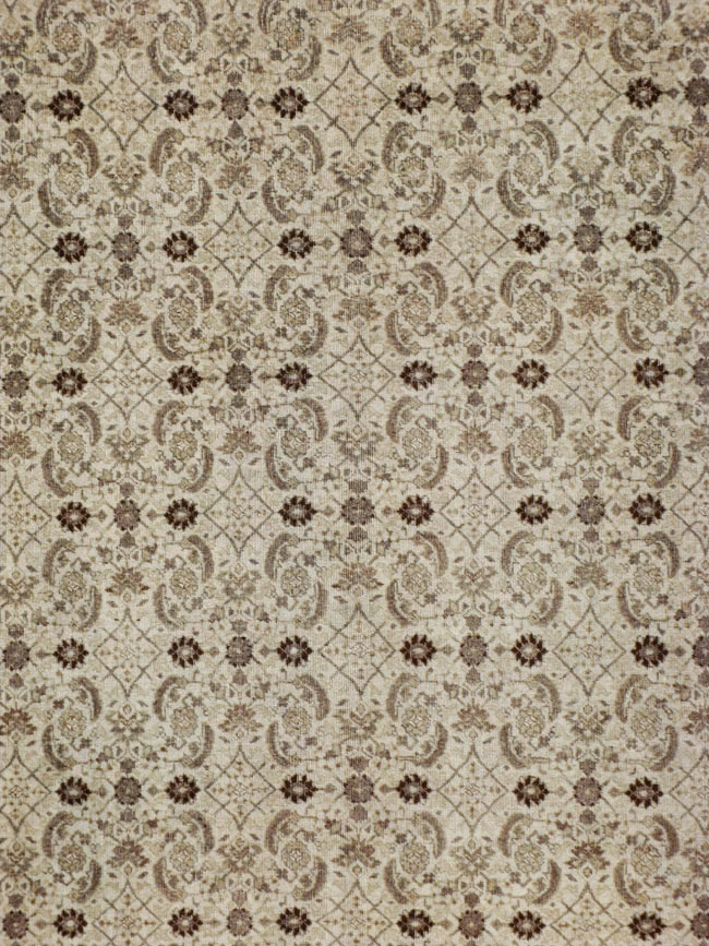 Antique Persian Tabriz Carpet, No.22790 - Staging