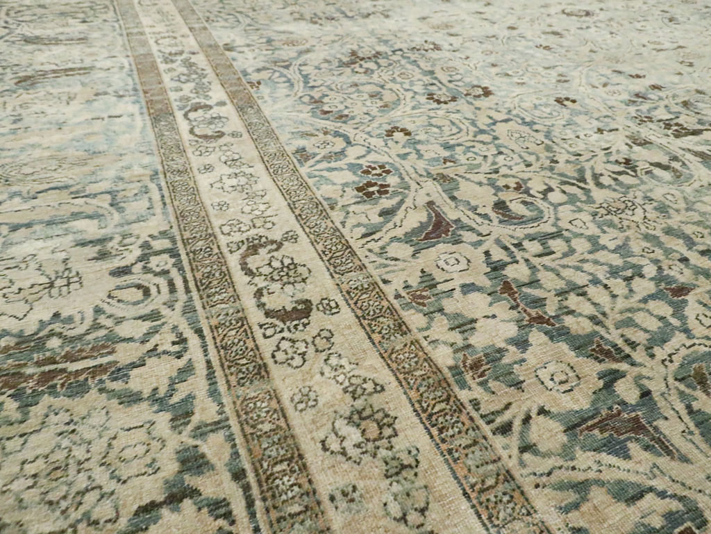 Antique Persian Mashad Carpet, No.22791 - Staging