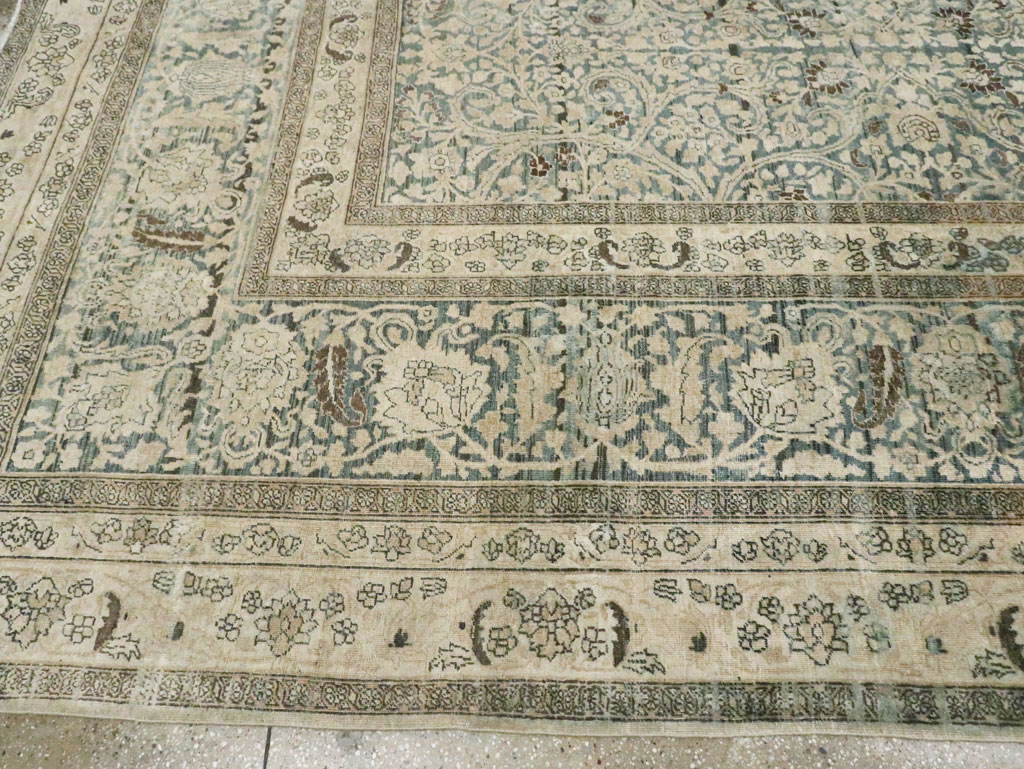 Antique Persian Mashad Carpet, No.22791 - Staging