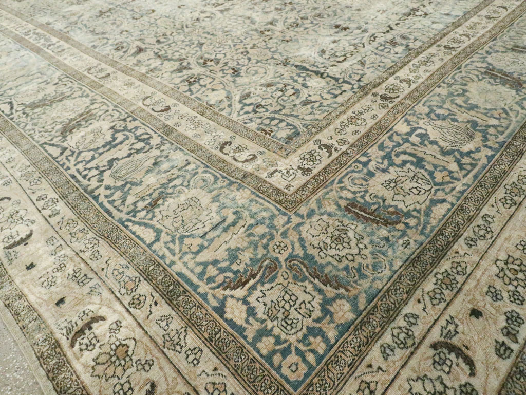 Antique Persian Mashad Carpet, No.22791 - Staging