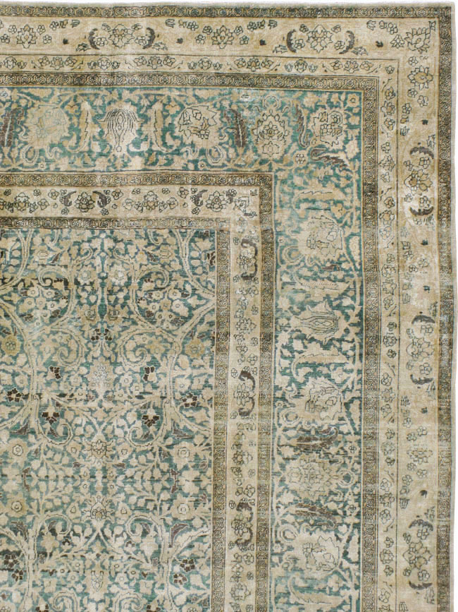 Antique Persian Mashad Carpet, No.22791 - Staging