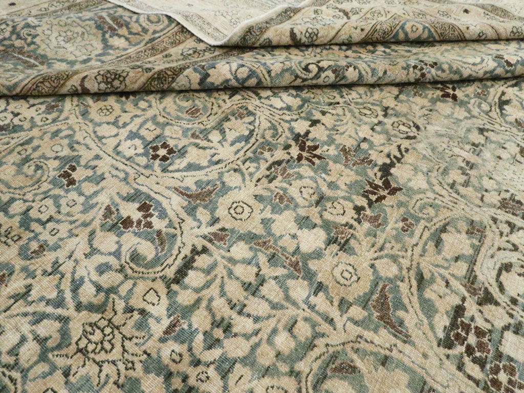 Antique Persian Mashad Carpet, No.22791 - Staging