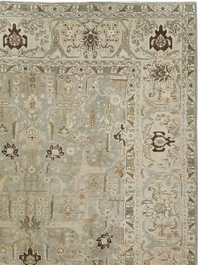 Antique Persian Tabriz Carpet, No.22793 - Staging