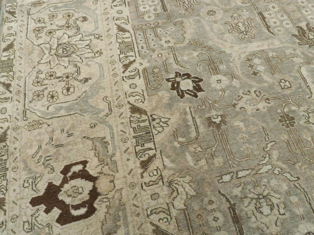 Antique Persian Tabriz Carpet, No.22793 - Staging