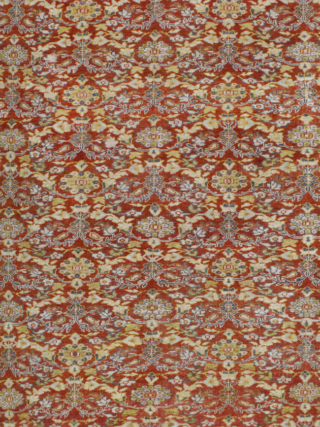 Antiuqe Persian Mahal Carpet, No.22794 - Staging