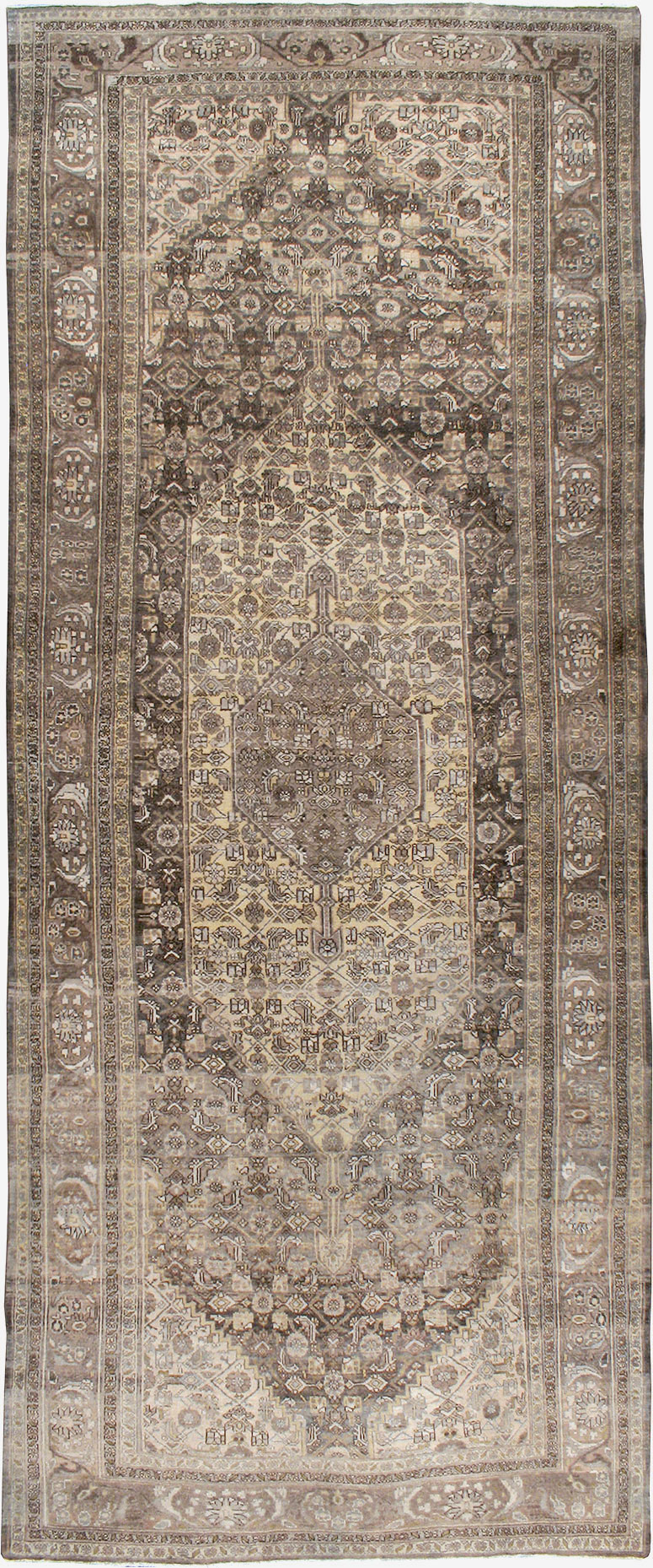 Antique Persian Malayer Carpet, No.22795 - Staging