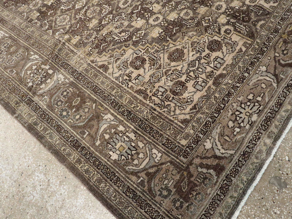Antique Persian Malayer Carpet, No.22795 - Staging