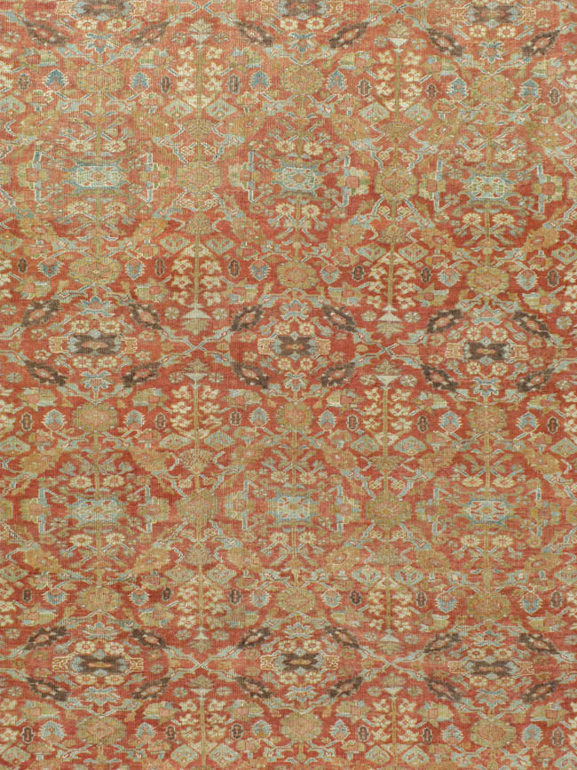 Antique Persian Mahal Carpet, No.22796 - Staging