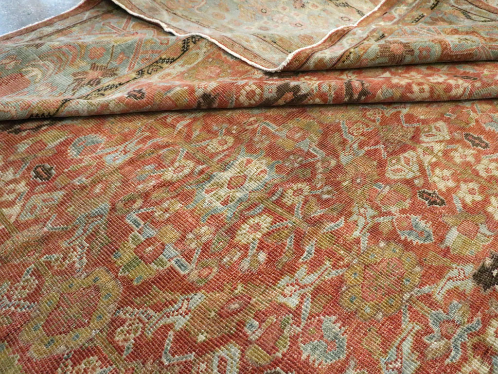 Antique Persian Mahal Carpet, No.22796 - Staging