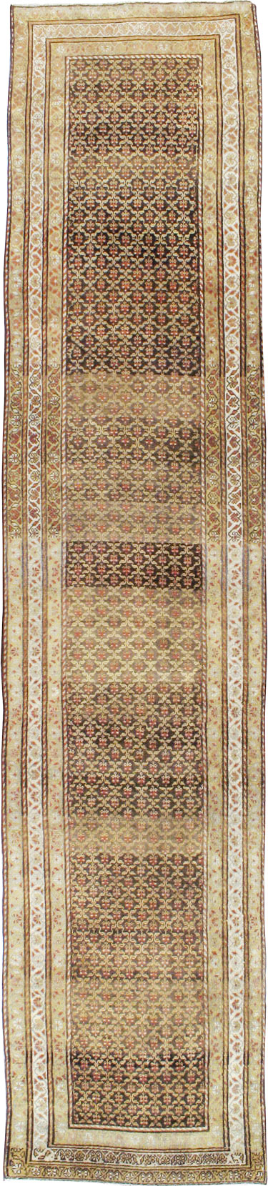 Vintage Persian Kurdish Runner, No.22799 - Staging