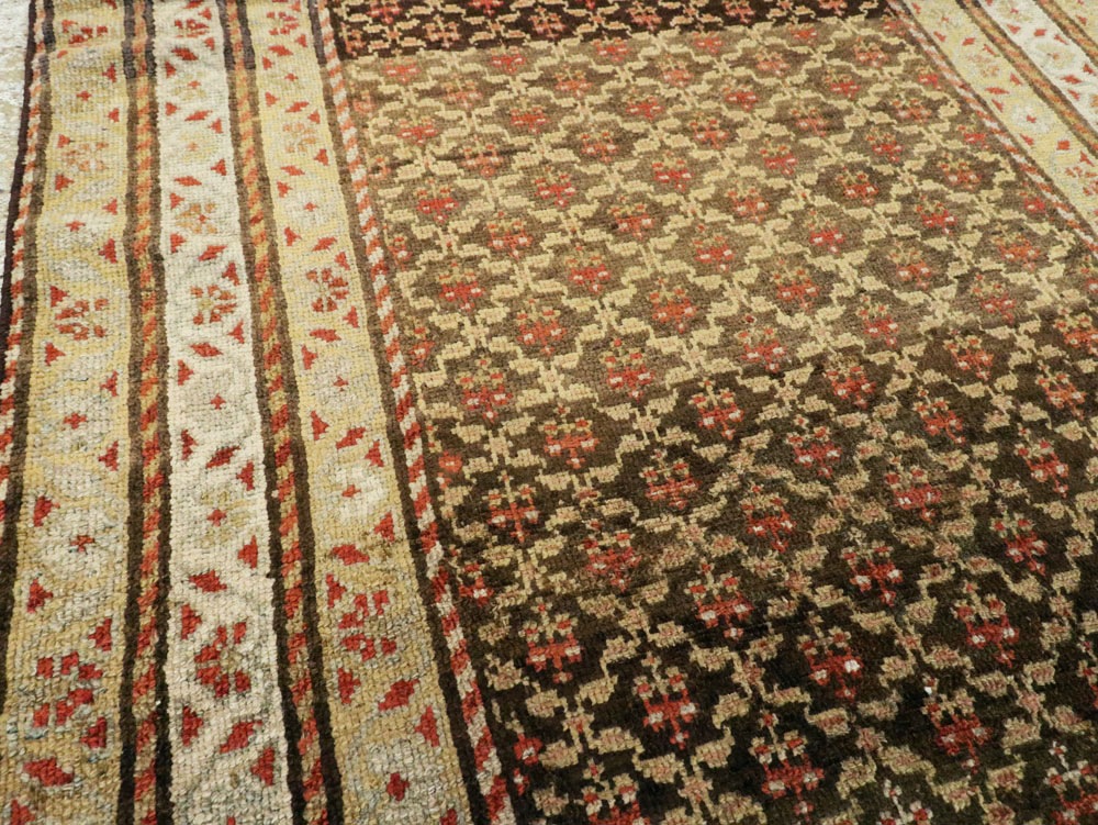 Vintage Persian Kurdish Runner, No.22799 - Staging