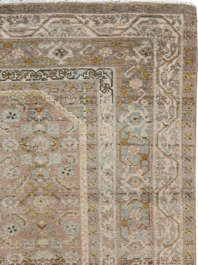 Vintage Malayer Square Rug, No.22810 - Staging