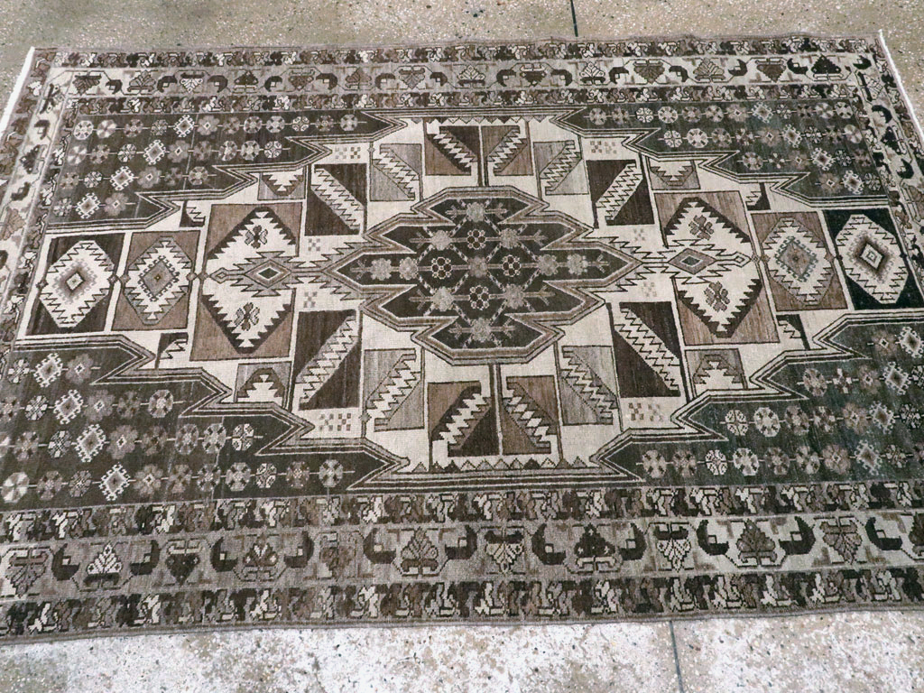 Antique Persian Malayer Rug, No.22831 - Staging