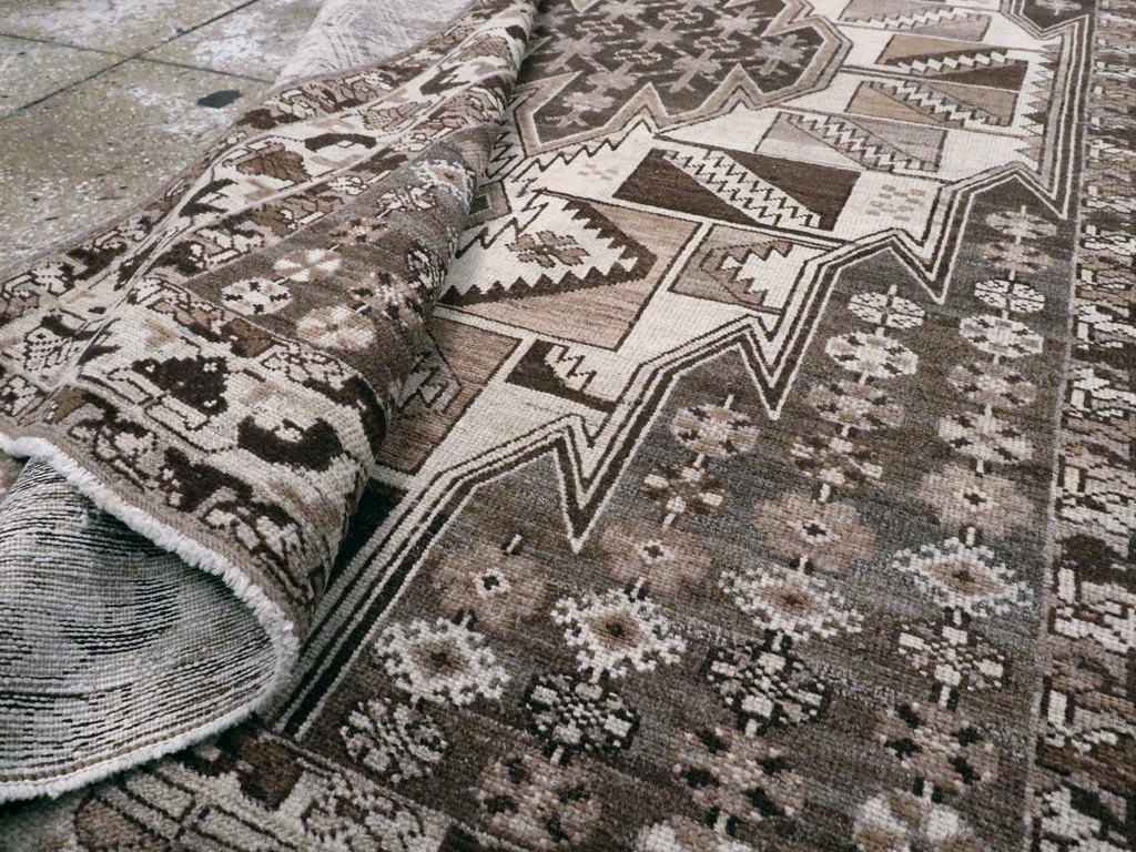 Antique Persian Malayer Rug, No.22831 - Staging