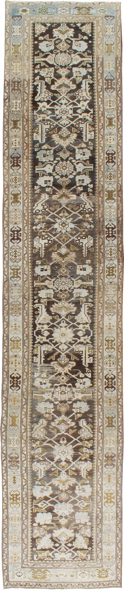 Vintage Persian Malayer Runner, No.22832 - Staging