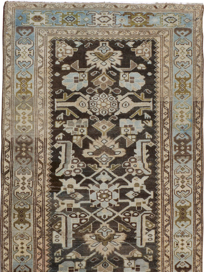 Vintage Persian Malayer Runner, No.22832 - Staging