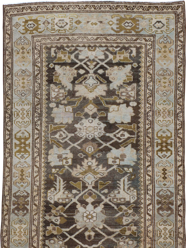 Vintage Persian Malayer Runner, No.22832 - Staging