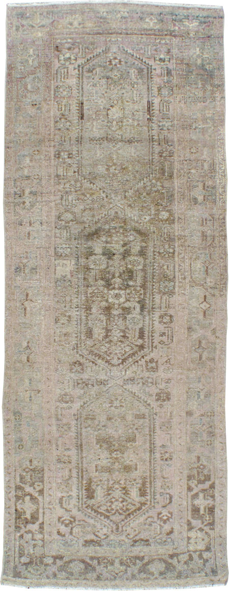 Vintage Persian Malayer Rug, No.22836 - Staging