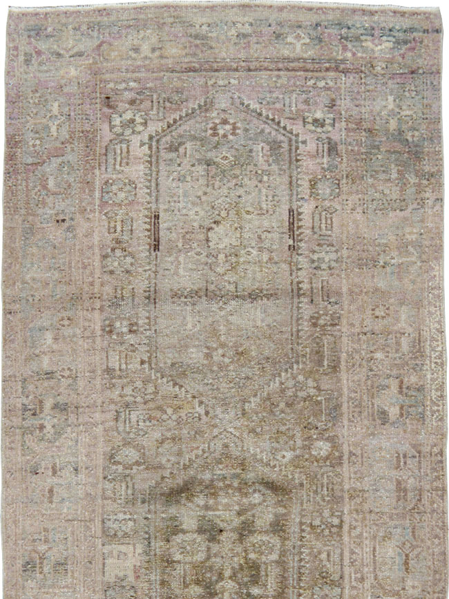 Vintage Persian Malayer Rug, No.22836 - Staging