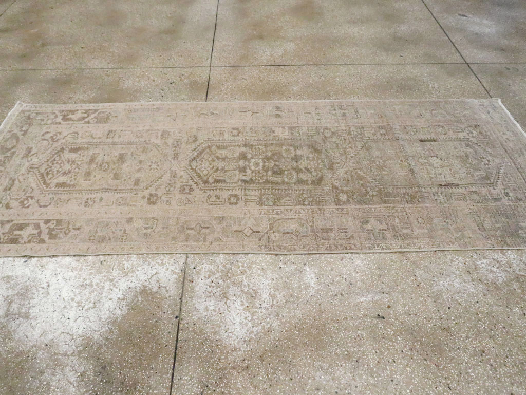 Vintage Persian Malayer Rug, No.22836 - Staging