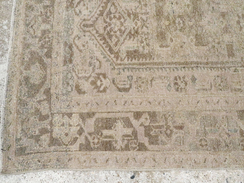 Vintage Persian Malayer Rug, No.22836 - Staging