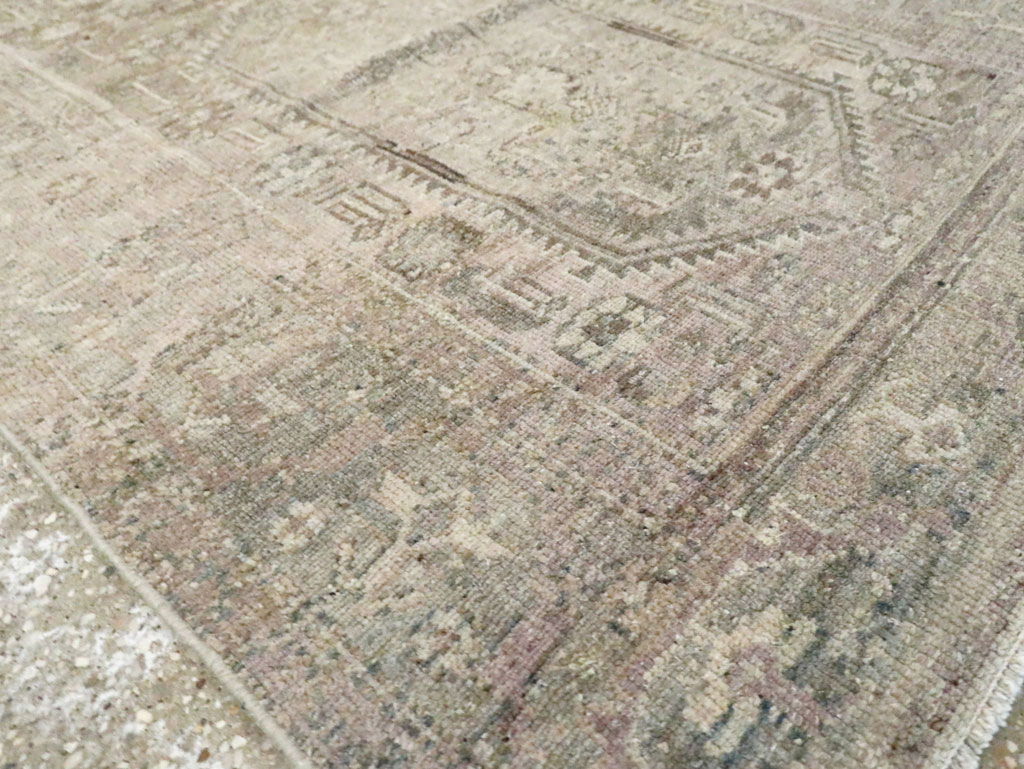 Vintage Persian Malayer Rug, No.22836 - Staging