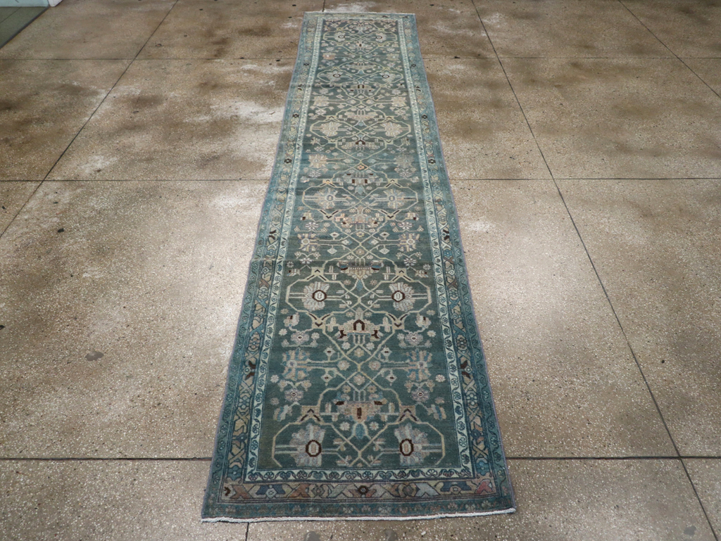 Vintage Persian Malayer Runner, No.22837 - Staging