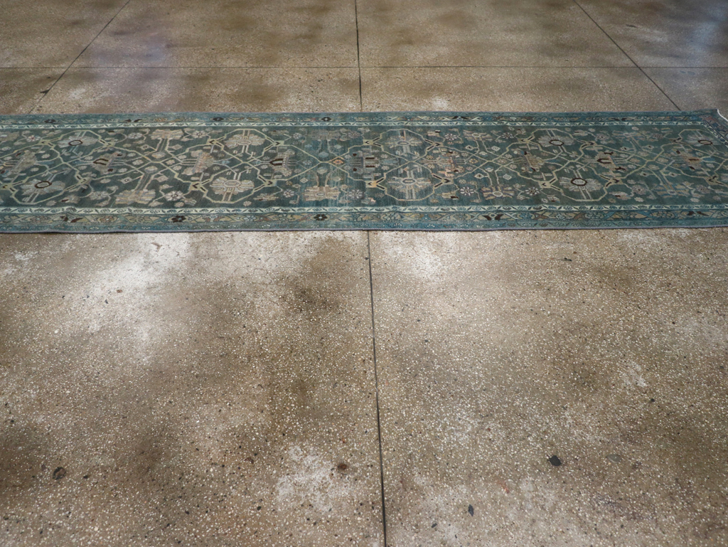 Vintage Persian Malayer Runner, No.22837 - Staging