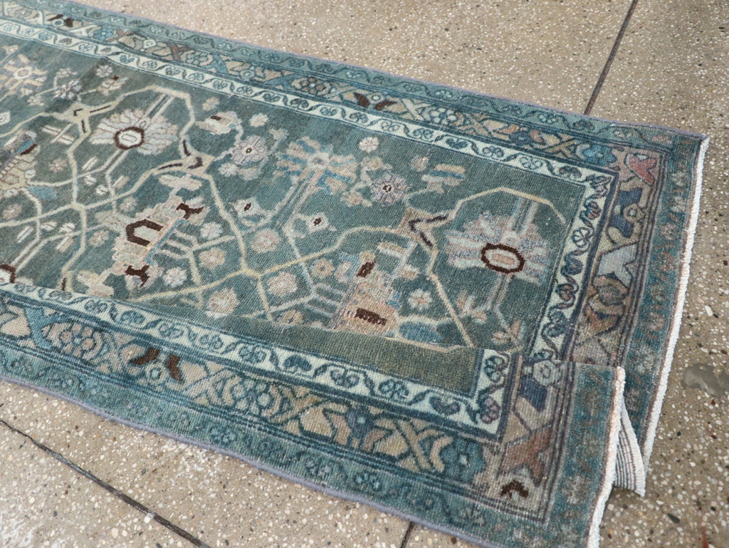 Vintage Persian Malayer Runner, No.22837 - Staging