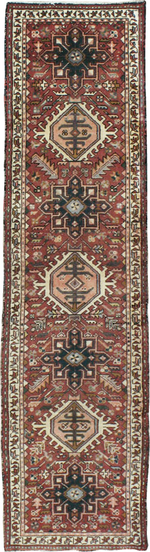 Vintage Persian Karajeh Runner, No.22848 - Staging
