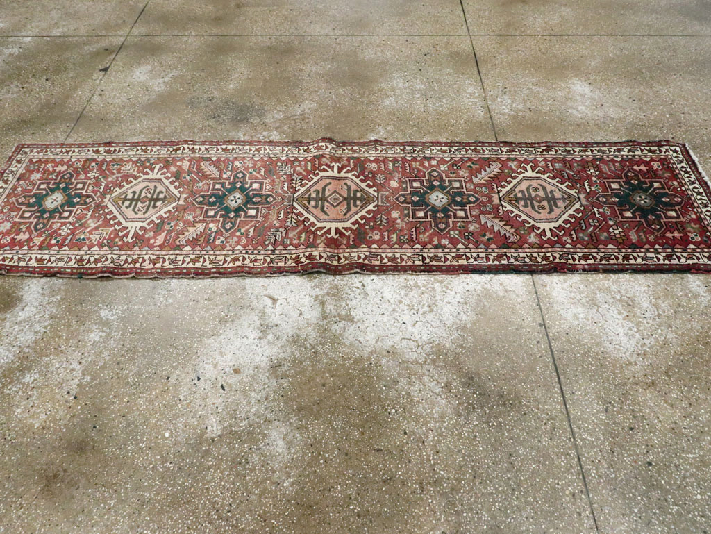 Vintage Persian Karajeh Runner, No.22848 - Staging