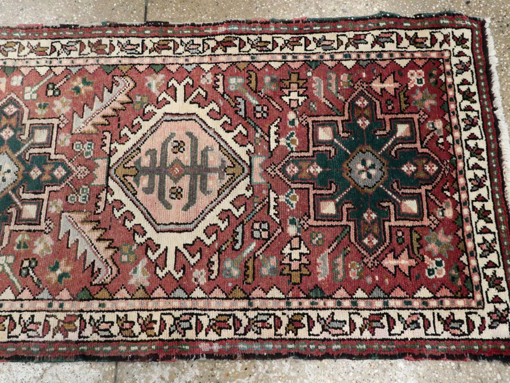 Vintage Persian Karajeh Runner, No.22848 - Staging
